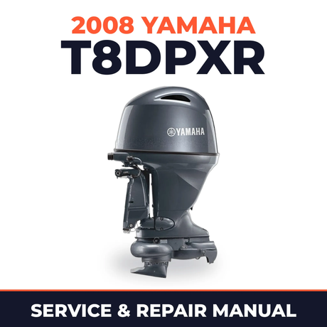 2008 Yamaha T8DPXR Service and Repair Manual