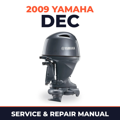 2009 Yamaha DEC_FLUSH_ Service and Repair Manual