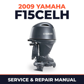 2009 Yamaha F15CELH Service and Repair Manual