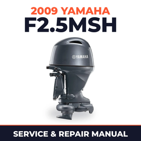 2009 Yamaha F2.5MSH Service and Repair Manual