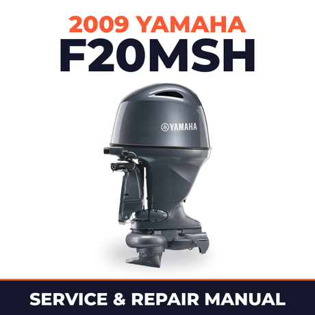 2009 Yamaha F20MSH Service and Repair Manual