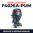 2009 Yamaha F40JEA-PUM Service and Repair Manual