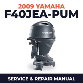 2009 Yamaha F40JEA-PUM Service and Repair Manual
