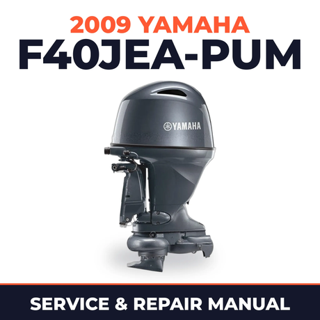 2009 Yamaha F40JEA-PUM Service and Repair Manual