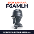 2009 Yamaha F6AMLH Service and Repair Manual