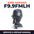 2009 Yamaha F9.9FMLH Service and Repair Manual