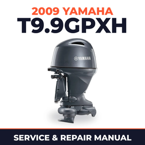 2009 Yamaha T9.9GPXH Service and Repair Manual