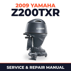 2009 Yamaha Z200TXR Service and Repair Manual