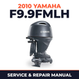 2010 Yamaha F9.9FMLH Service and Repair Manual