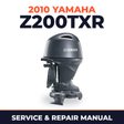 2010 Yamaha Z200TXR Service and Repair Manual