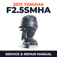 2013 Yamaha F2.5SMHA Service and Repair Manual
