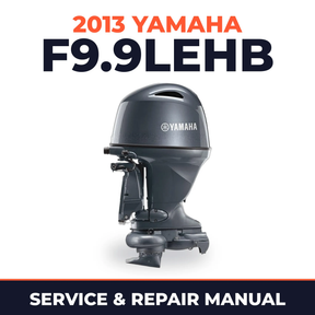 2013 Yamaha F9.9LEHB Service and Repair Manual