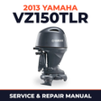 2013 Yamaha VZ150TLR Service and Repair Manual