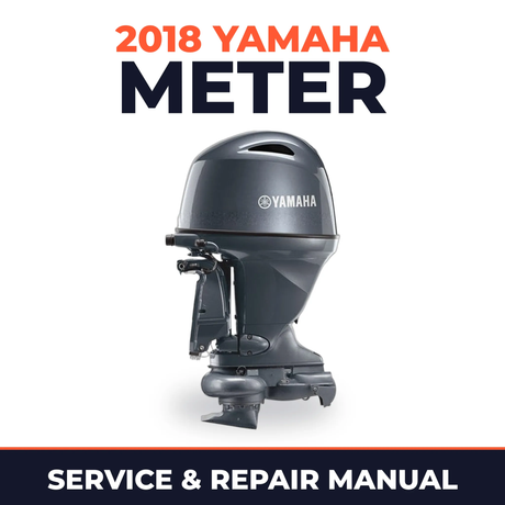 2018 Yamaha METER Service and Repair Manual