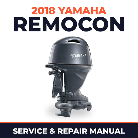 2018 Yamaha REMOCON Service and Repair Manual