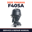 2020 Yamaha F40SA Service and Repair Manual
