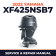 2022 Yamaha XF425NSB7 Service and Repair Manual