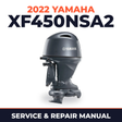 2022 Yamaha XF450NSA2 Service and Repair Manual