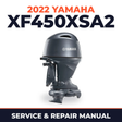 2022 Yamaha XF450XSA2 Service and Repair Manual