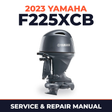 2023 Yamaha F225XCB Service and Repair Manual