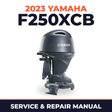 2023 Yamaha F250XCB Service and Repair Manual
