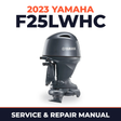 2023 Yamaha F25LWHC Service and Repair Manual