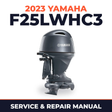 2023 Yamaha F25LWHC3 Service and Repair Manual