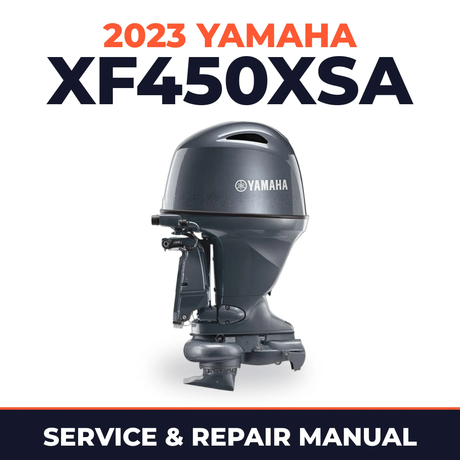 2023 Yamaha XF450XSA Service and Repair Manual