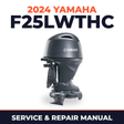 2024 Yamaha F25LWTHC Service and Repair Manual
