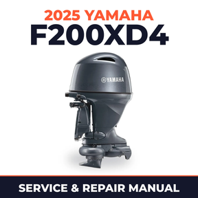 2025 Yamaha F200XD4 Service and Repair Manual