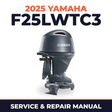 2025 Yamaha F25LWTC3 Service and Repair Manual
