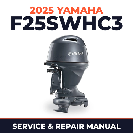 2025 Yamaha F25SWHC3 Service and Repair Manual