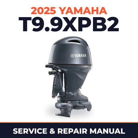 2025 Yamaha T9.9XPB2 Service and Repair Manual