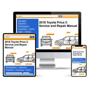 2018 Toyota Prius C Service and Repair Manual