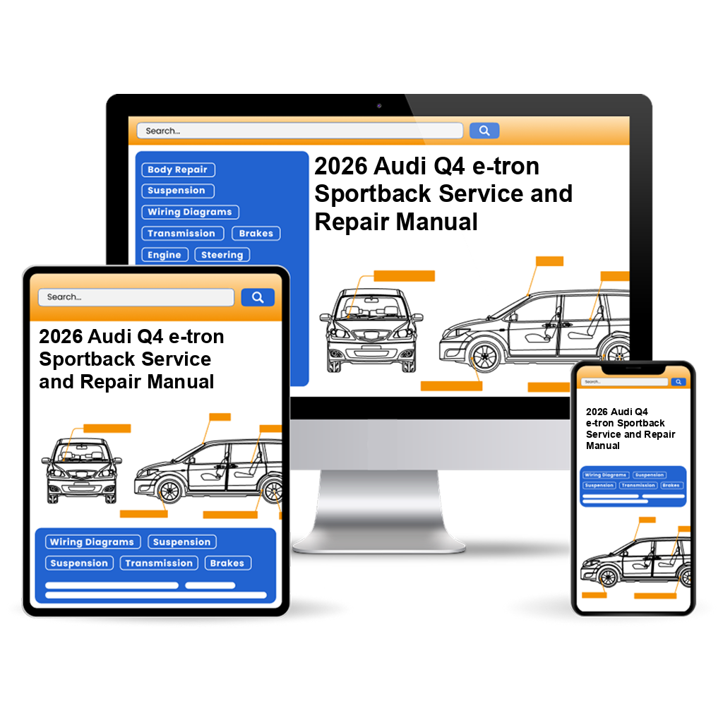 2026 Audi Q4 e-tron Sportback Service and Repair Manual