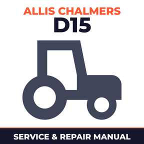 Allis Chalmers D15 Tractor Service & Repair Manual