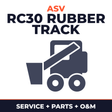 ASV RC30 Rubber Track Loader (3 Manual Set) Operators, Parts & Complete Workshop Service Repair Manual