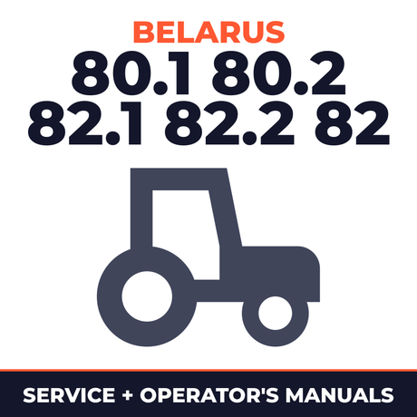 Belarus 80.1 80.2 82.1 82.2 82 Operation Tractor Service & Repair Manual