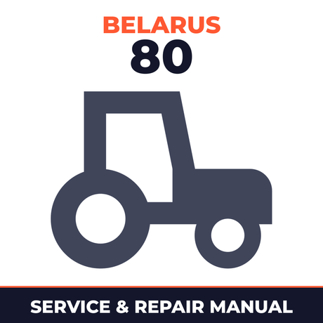 Belarus 80 series Tractor Service & Repair Manual