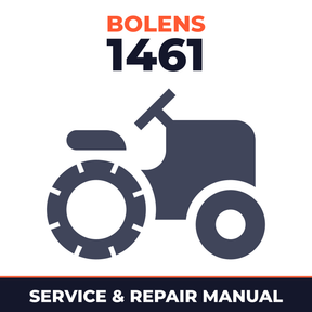 Bolens 1461 Riding Mower Service & Repair Manual