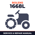 Bolens 1668L Riding Mower Service & Repair Manual
