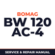 Bomag BW 120 AC-4 Full Service Repair Manual