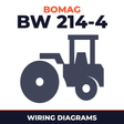 BOMAG BW 214-4 Single Drum Vibratory Roller Hydraulic Schematics and Circuit Diagrams Manual