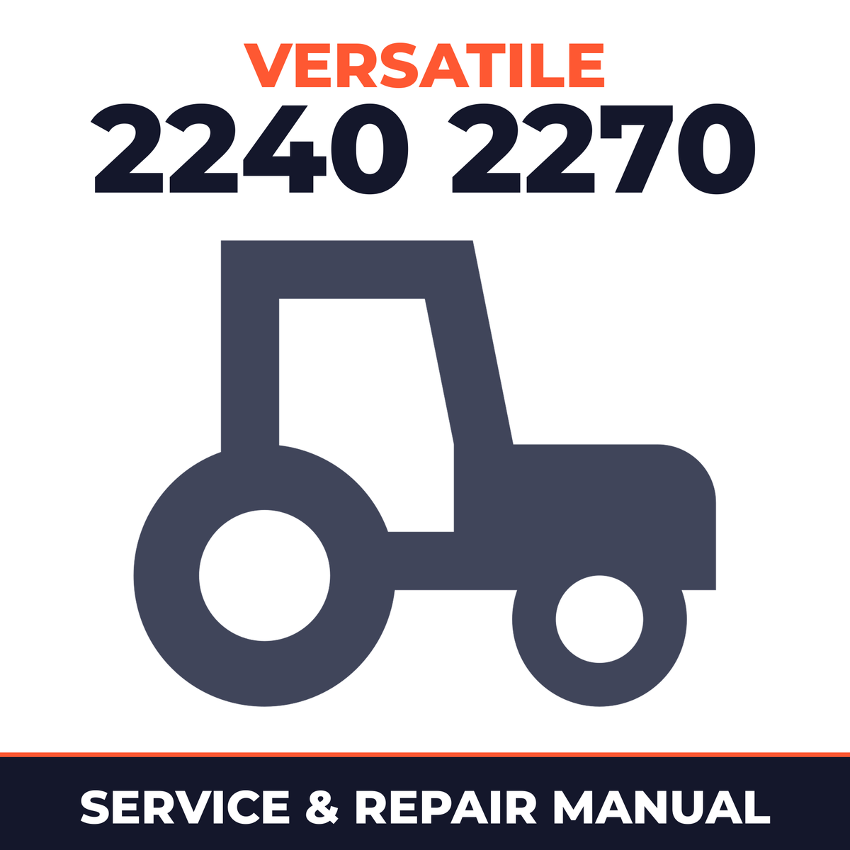 Buhler Versatile 2240 2270 tractor Service & Repair Manual