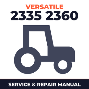 Buhler Versatile 2335 2360 tractor Service & Repair Manual