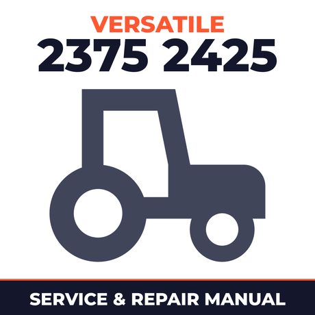 Buhler Versatile 2375 2425 tractor Service & Repair Manual