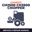 Cameco CH2500 CH3500 Chopper Harvester Combine Service & Repair Manual