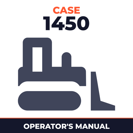 CASE 1450 Crawler Dozer Operators Manual