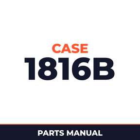 Case 1816B Parts Catalog