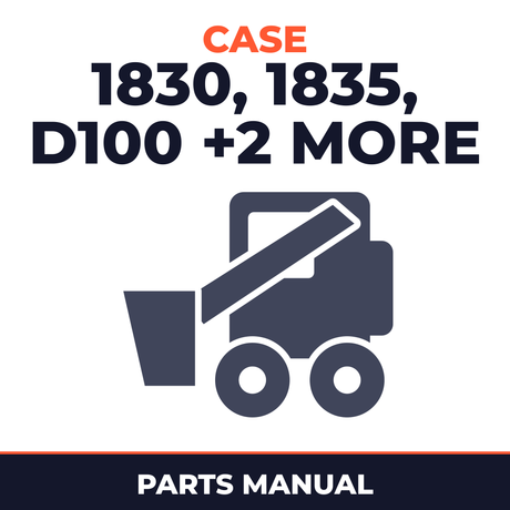 Case 1830, 1835, D100, D100XR, D130 Parts Catalog